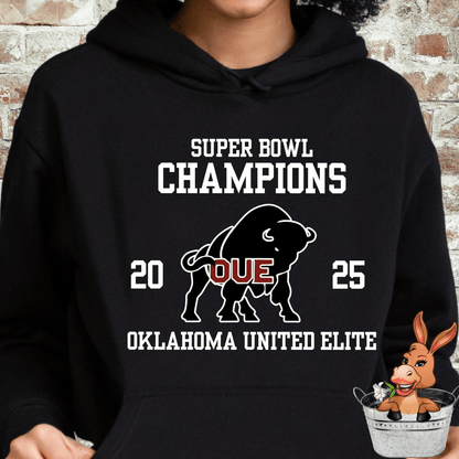 OUE Logo 2025 Superbowl Champion - T-shirt / Hoodie / Sweatshirt