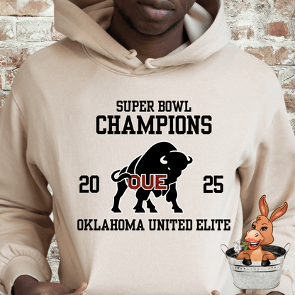 OUE Logo 2025 Superbowl Champion - T-shirt / Hoodie / Sweatshirt