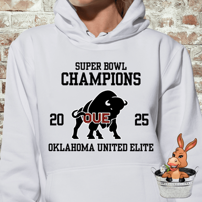 OUE Logo 2025 Superbowl Champion - T-shirt / Hoodie / Sweatshirt