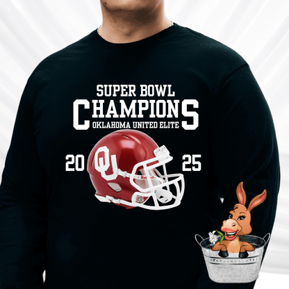 OUE NFL style 2025 Superbowl Champion - T-shirt / Hoodie / Sweatshirt