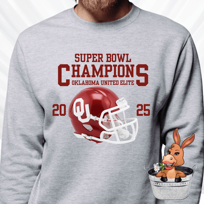 OUE NFL style 2025 Superbowl Champion - T-shirt / Hoodie / Sweatshirt