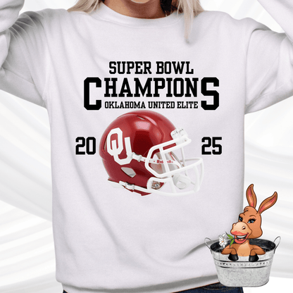 OUE NFL style 2025 Superbowl Champion - T-shirt / Hoodie / Sweatshirt