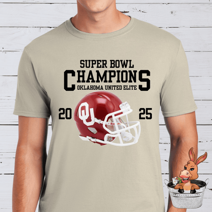 OUE NFL style 2025 Superbowl Champion - T-shirt / Hoodie / Sweatshirt