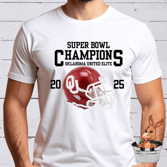 OUE NFL style 2025 Superbowl Champion - T-shirt / Hoodie / Sweatshirt